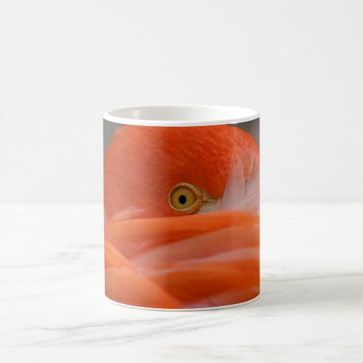 Peeking Flamingo Koffiemok (Center)