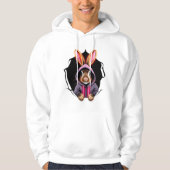 Peeking Kash Rabbit Hoodie (Voorkant)