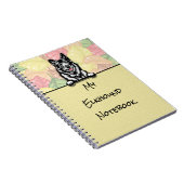 Peeking Leuk Noors Elkhound notitieboek (Rechterzijde)