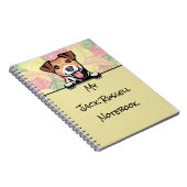 Peeking Leuke Jack Russell Terrier notitieboek (Rechterzijde)