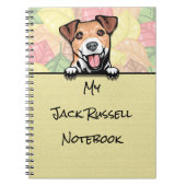 Peeking Leuke Jack Russell Terrier notitieboek (Voorkant)