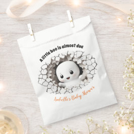 Peeking Little Boo Ghost Baby shower Favor tassen Bedankzakje