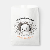 Peeking Little Boo Ghost Baby shower Favor tassen Bedankzakje (Voorkant)