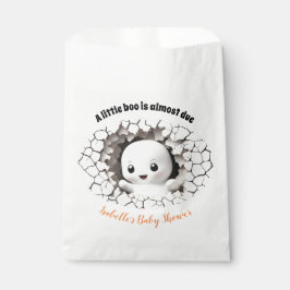 Peeking Little Boo Ghost Baby shower Favor tassen Bedankzakje