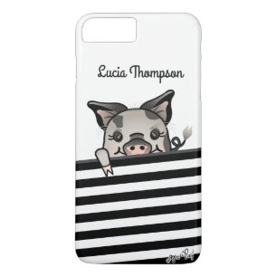 Peeking Piggy Case-Mate iPhone Case
