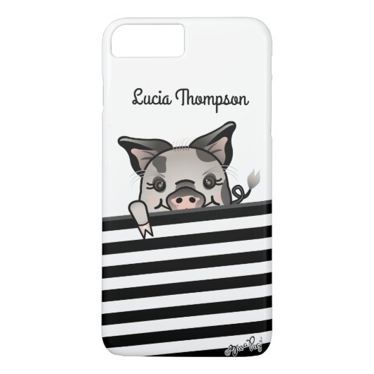 Peeking Piggy Case-Mate iPhone Case (Achterkant)