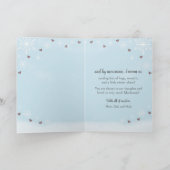 Peeking Snowman Thinking of You Winter Hugs Kaart (Binnen)