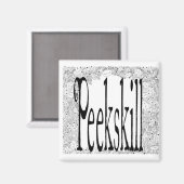 Peekskill Magnet (Voorkant / Achterkant)