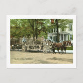 Peekskill, N.Y., Cortland Hook & Ladder Fire Truck Briefkaart (Voorkant)