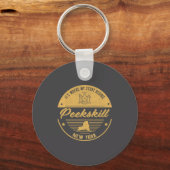 Peekskill New York Daar begint mijn verhaal _1 Sleutelhanger (Voorkant)