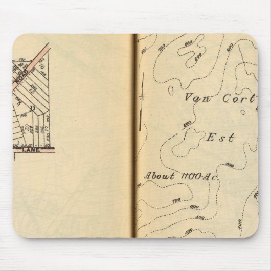 Peekskills, New York 2 Muismat (Voorkant)