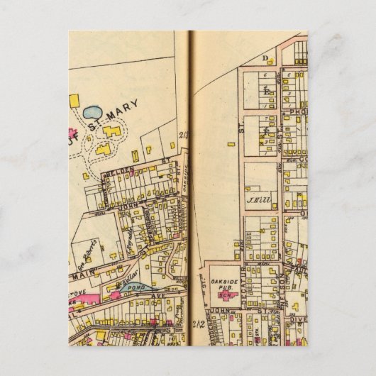 Peekskills, New York 3 Briefkaart (Voorkant)