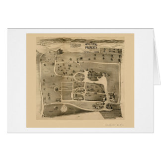 Peekskills on the Hudson, NY Panoramic Map - 1890