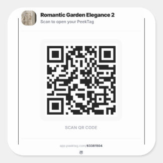 PeekTag QR Sticker Sjabloon