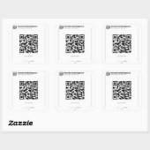 PeekTag QR Sticker Sjabloon (Vel)