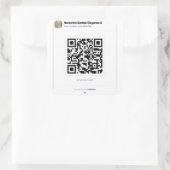 PeekTag QR Sticker Sjabloon (Tas)