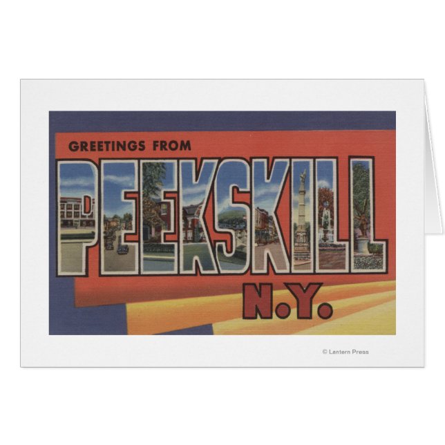 Peekvaardigheid, New York - grote letterscènes (Voorkant Horizontaal)