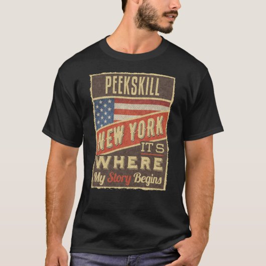 Peekvaardigheid New York T-shirt (Voorkant)