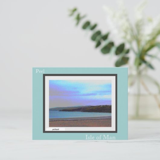Peel Beach... Briefkaart (Staand voorkant)