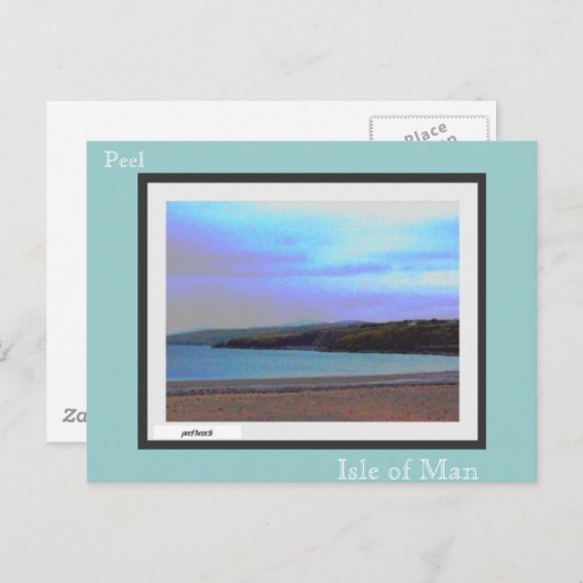Peel Beach... Briefkaart (Voorkant / Achterkant)