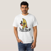 Peel Deal: Go Bananas grappig ontwerp T-shirt (Voorkant volledig)