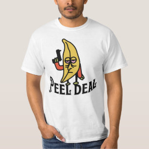 Peel Deal: Go Bananas grappig ontwerp T-shirt