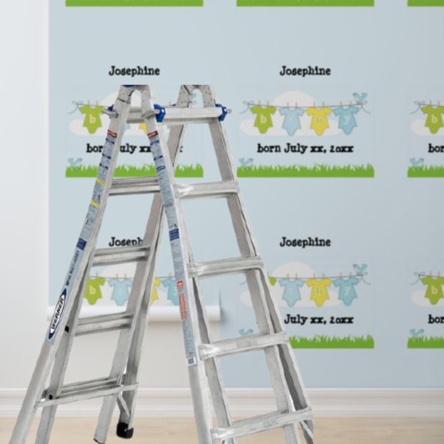 Peel en stick behang Kwekerij Baby Blue (Creator heeft geüpload)