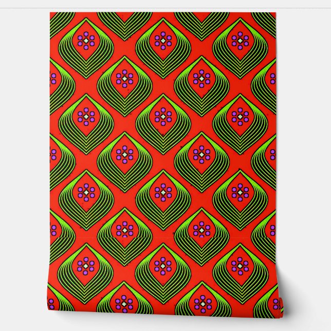 Peel en Stick Textured Vinyl behang - Levendig (Afrollen)