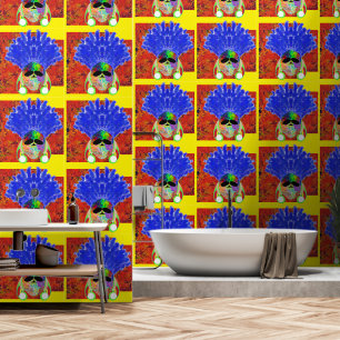 Peel en Stick Wallpaper 70 - Rainbow Blue 2 Behang