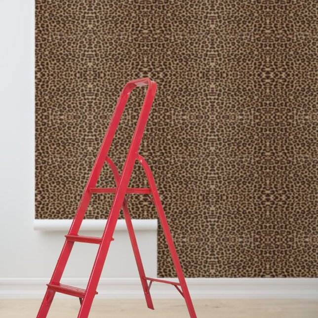 Peel en Stick Wallpaper luipaard dierenprint Behang (Peel and Stick Wallpaper leopard animal print Wallpaper)