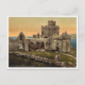Peel, St. Germains Cathedraal, eiland Man, Engelan Briefkaart (Voorkant)