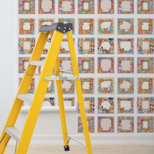 Peel Stick kwekerij puppies teddyberen foto Behang