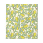 Peeled Bananas Pattern Notitieblok (Voorkant)