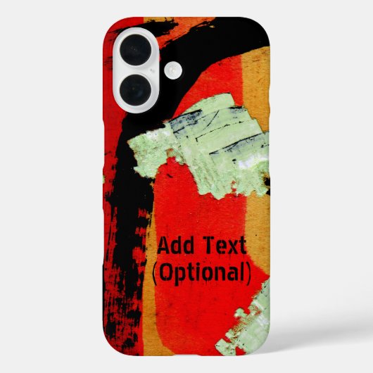 Peeled Wall AD Case-Mate iPhone Case (Achterkant)