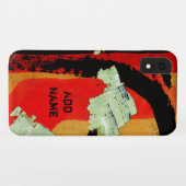 Peeled Wall AD Case-Mate iPhone Case (Achterkant (horizontaal))