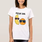 Peelin Cool Funny Fruit Pun T-shirt (Voorkant)