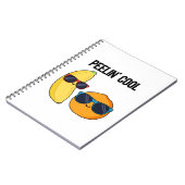 Peelin Cool Grappige Fruitwoordspeling Notitieboek (Linkerzijde)