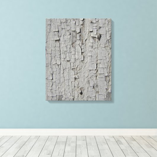 Peeling Barn Paint Canvas Afdruk (Insitu (Houten vloer))