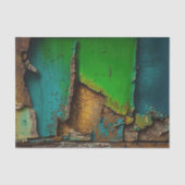 Peeling Paint, rustiek, Antiek, Tissuepapier (Voorkant)