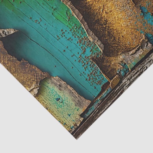 Peeling Paint, rustiek, Antiek, Tissuepapier (Detail)