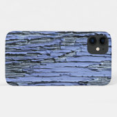 Peeling Paint Wood Blue Case-Mate iPhone Case (Achterkant (horizontaal))
