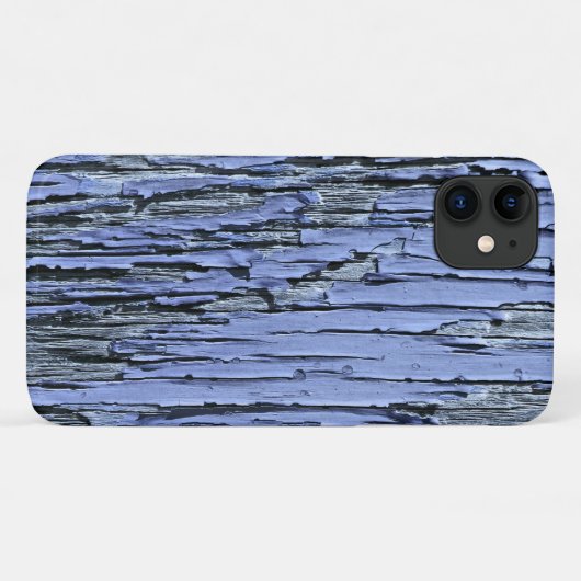 Peeling Paint Wood Blue Case-Mate iPhone Case (Achterkant (horizontaal))
