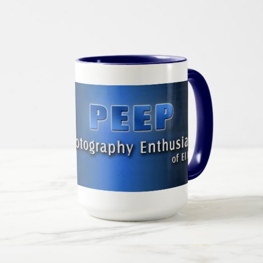 PEEP 15 oz. Mok (Voorkant rechts)