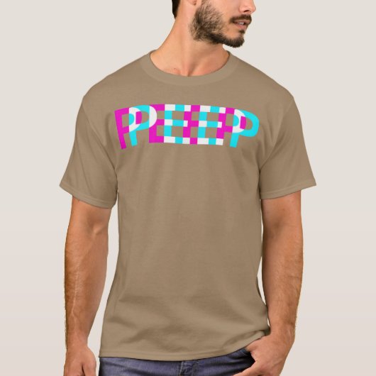 Peep Crybaby Pastel Goth cadeau T-shirt (Voorkant)