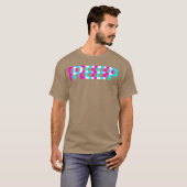 Peep Crybaby Pastel Goth cadeau T-shirt (Voorkant volledig)