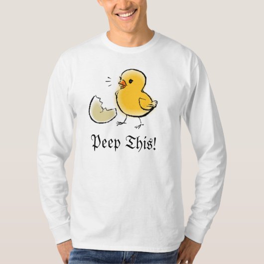 Peep dit! t-shirt (Voorkant)