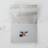 Peep en koe over stippen kaart (Binnen)