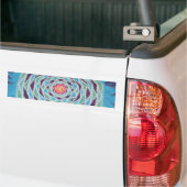 Peep Hole Mandala Tie Dye Sticker (Op Truck)