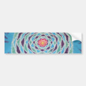 Peep Hole Mandala Tie Dye Sticker (Voorkant)
