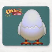 Peep Mousepad w/logo Muismat (Voorkant)